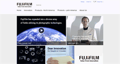 Desktop Screenshot of fujifilmamericas.com